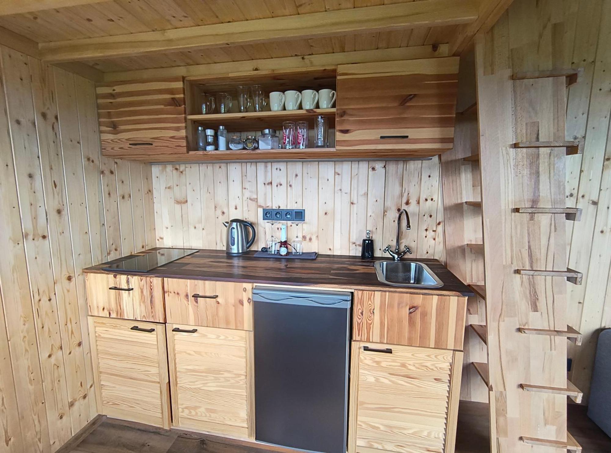 Tiny House Chvalcov Villa Buitenkant foto